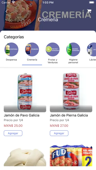 Milco سکرین شاٹس