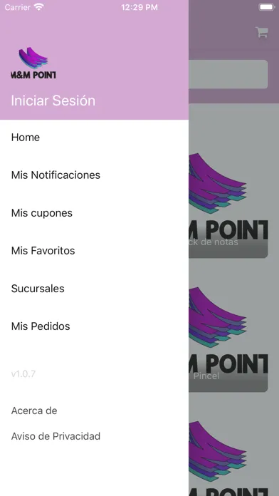 Ảnh chụp màn hình của M&M Point