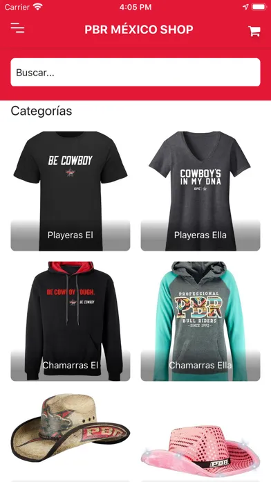 Capturas de tela do PBR MÉXICO SHOP