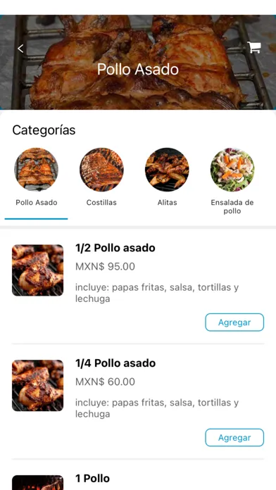 Capturas de tela do Pollos Lalos
