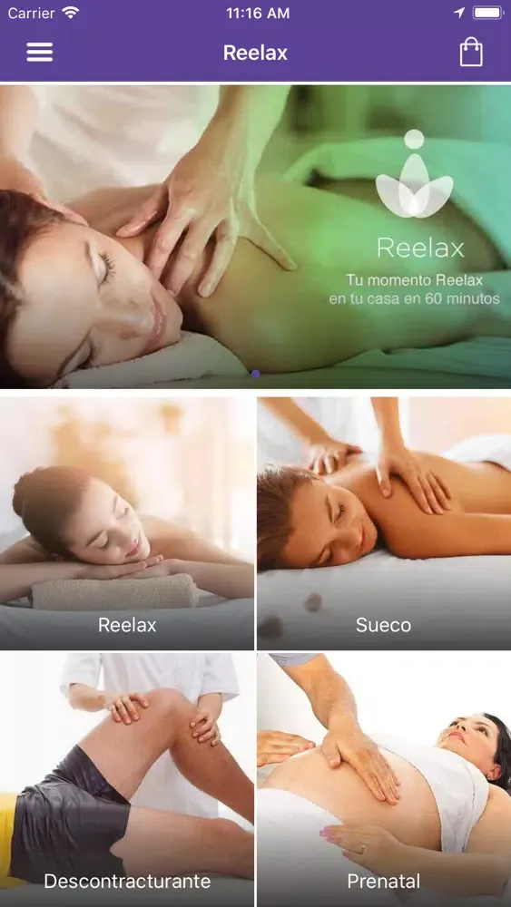 Tangkapan layar Reelax