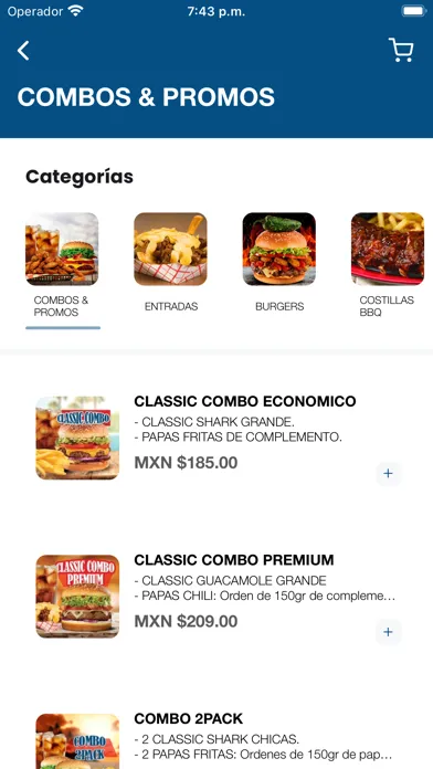 Shark Burgers应用截图