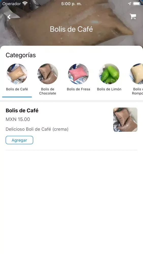 Screenshot di Tec Eats