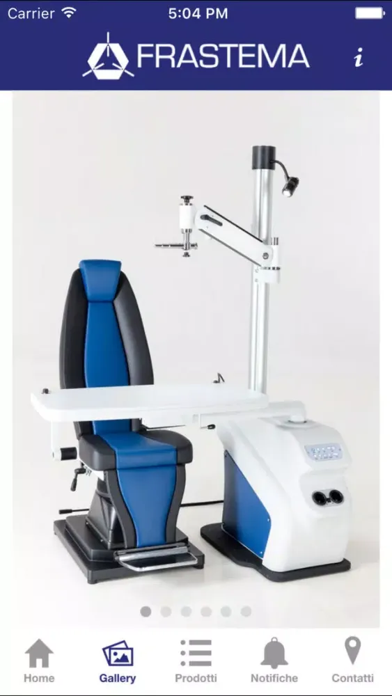 Frastema ophthalmic equipments應用截圖