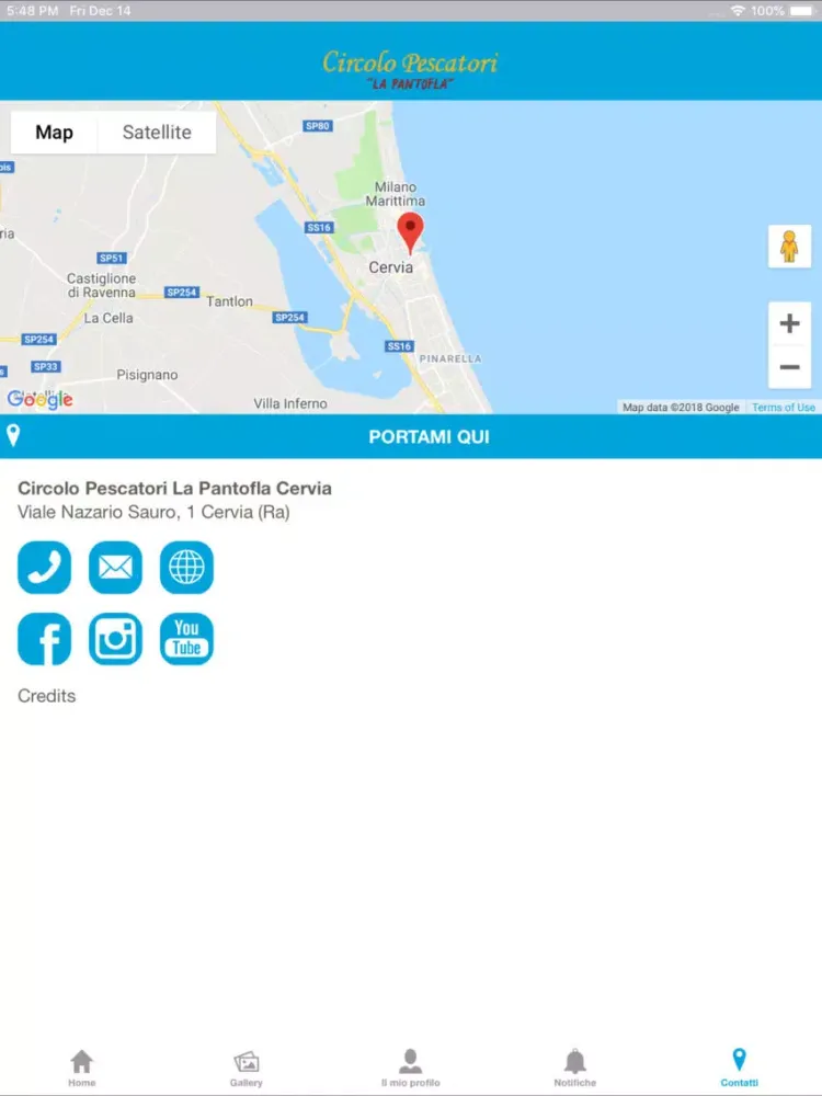 Pantofla Cervia iPad 應用截圖