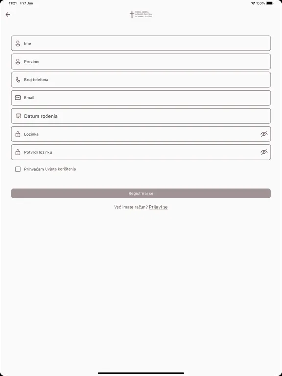 Screenshot di Crkva Krista Dobrog Pastira iPad 