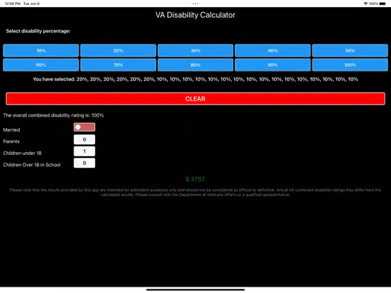 صور VA Disability Compensation iPad 