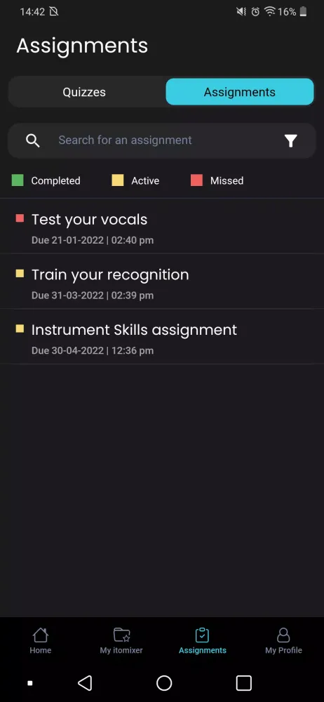 Screenshot di itomixer