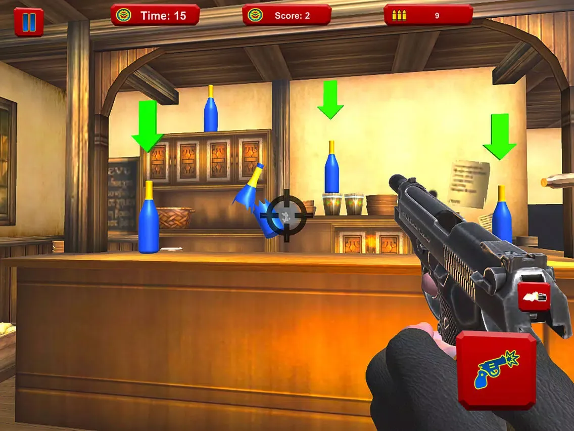 Bottle Sniper Shooter Master iPad  Ekran Görüntüleri