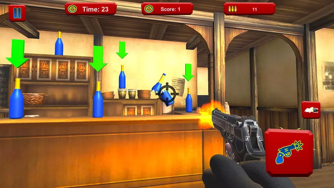 Bottle Sniper Shooter Master Ekran Görüntüleri