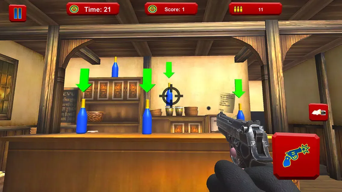 Bottle Sniper Shooter Master Ekran Görüntüleri