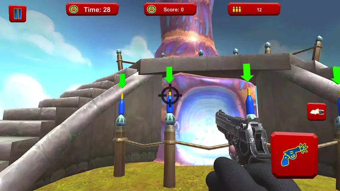Bottle Sniper Shooter Master Ekran Görüntüleri