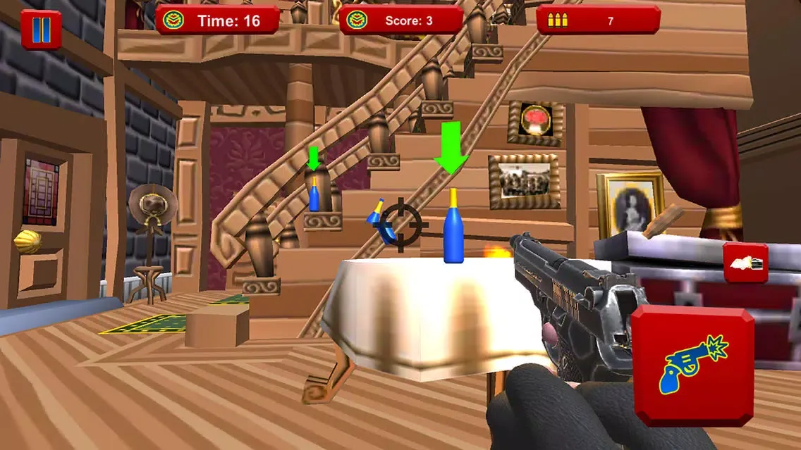 Bottle Sniper Shooter Master Ekran Görüntüleri