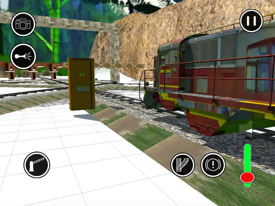Tangkapan layar Train Drive Simulator iPad 