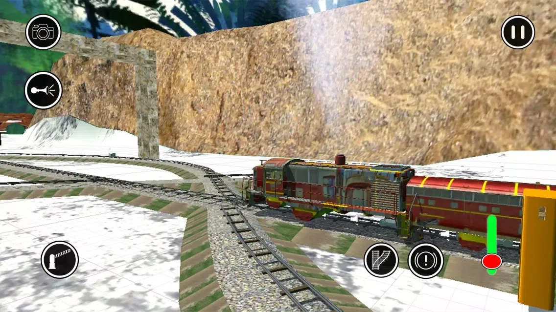 Tangkapan layar Train Drive Simulator