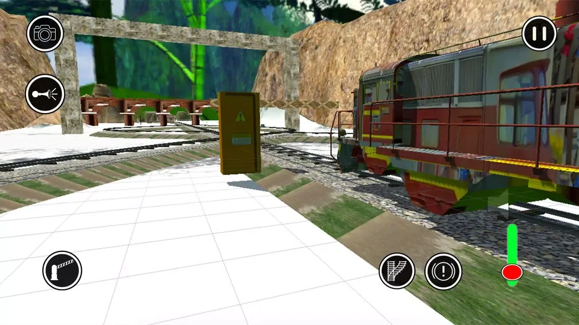 Tangkapan layar Train Drive Simulator