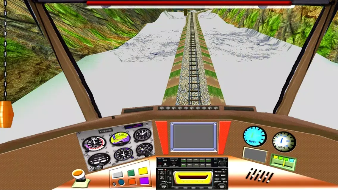 Tangkapan layar Train Drive Simulator