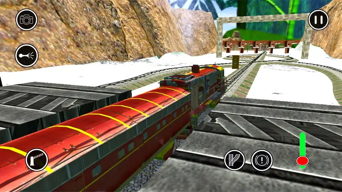 Tangkapan layar Train Drive Simulator