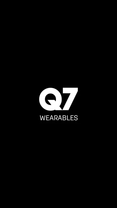 Ảnh chụp màn hình của Q7 Wearables