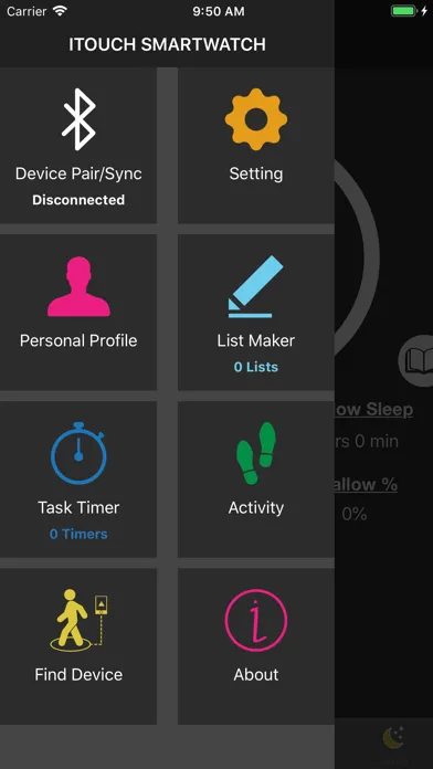 Ảnh chụp màn hình của iTOUCH Legacy
