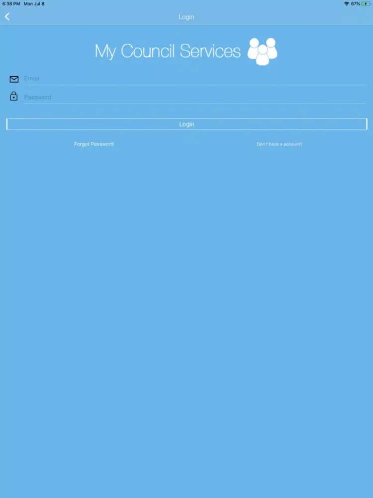 Capturas de tela do NZ - My Council Services iPad 