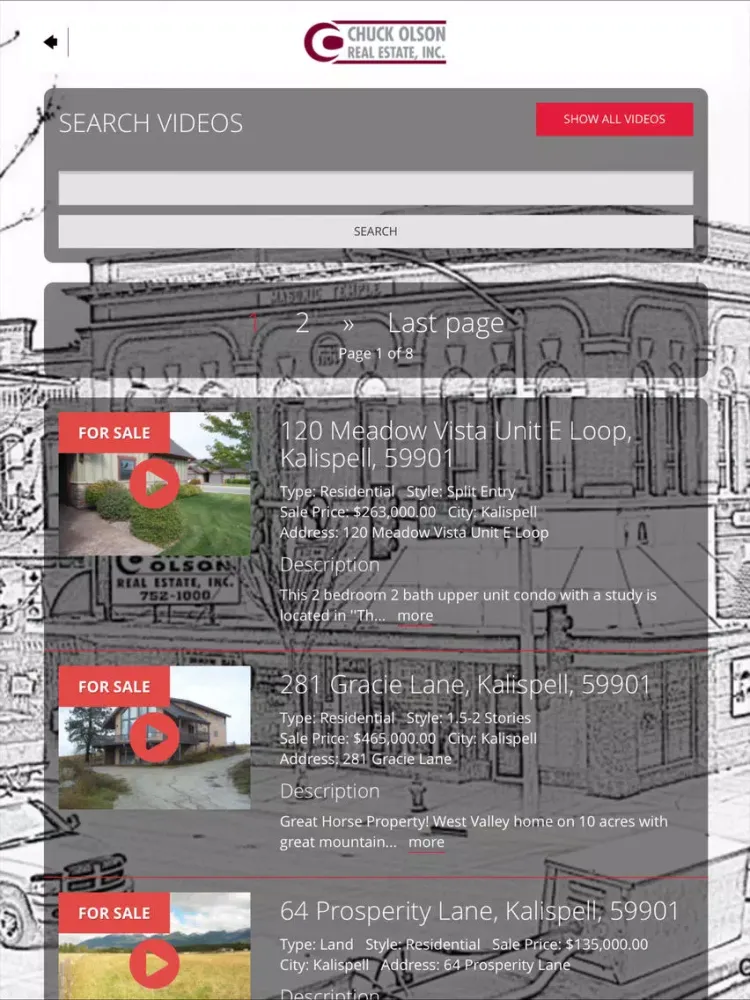 Capturas de pantalla de Chuck-Olson iPad 