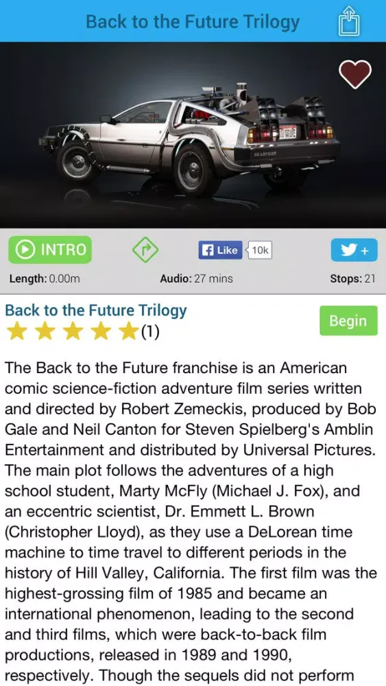 Captures d'écran de Back to the Future Trilogy
