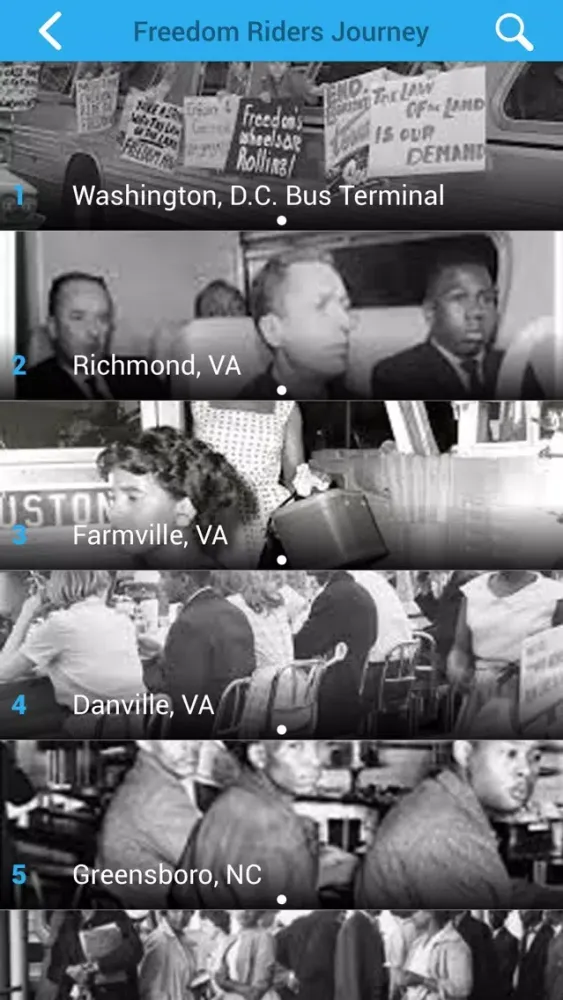 Freedom Riders Journey应用截图