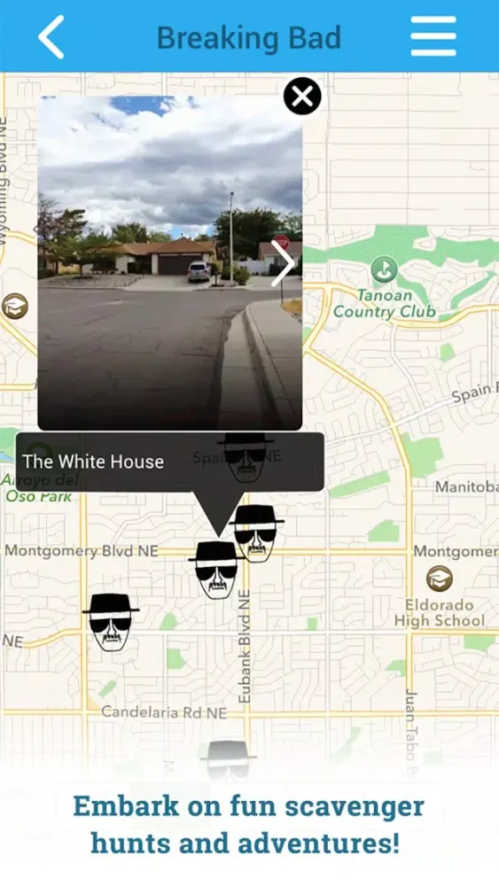 Tangkapan skrin iTourMobile