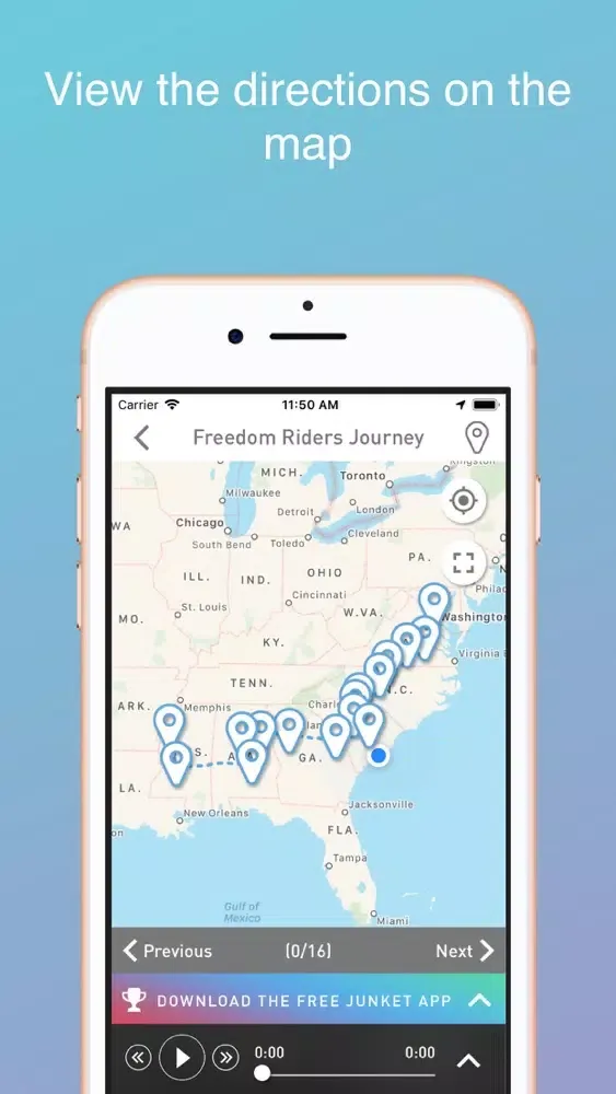 ภาพหน้าจอของ Freedom Riders Tour