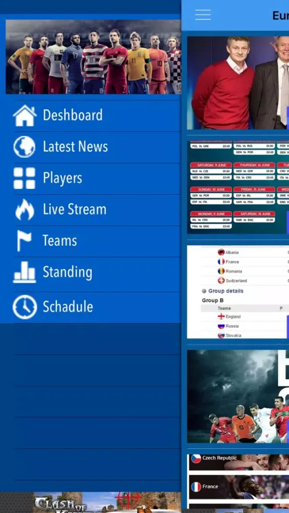 Euro Cup 2016 Edition سکرین شاٹس