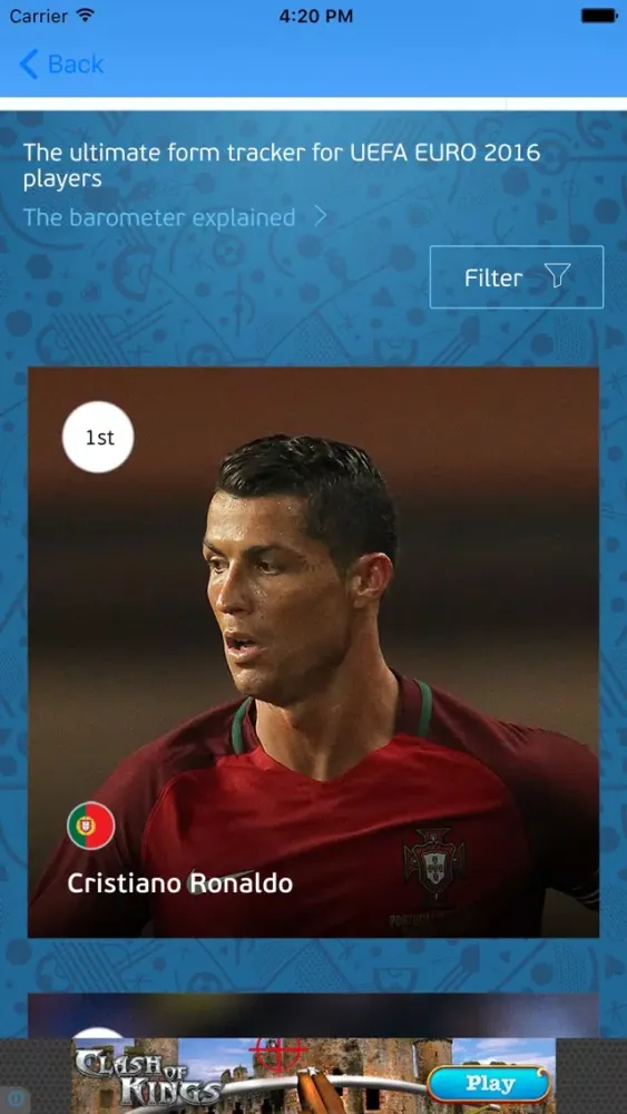 Euro Cup 2016 Edition سکرین شاٹس