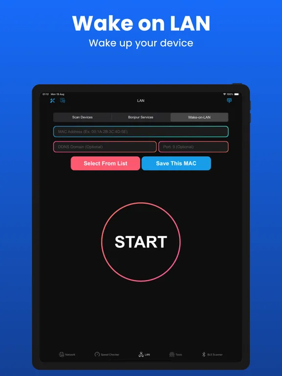 Wifi Analyzer - DNS Speed Test iPad  Screenshots