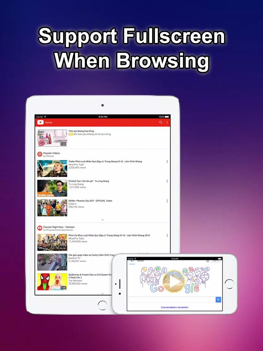 Internet Private Browser Free - Web Browser Search iPad  スクリーンショット