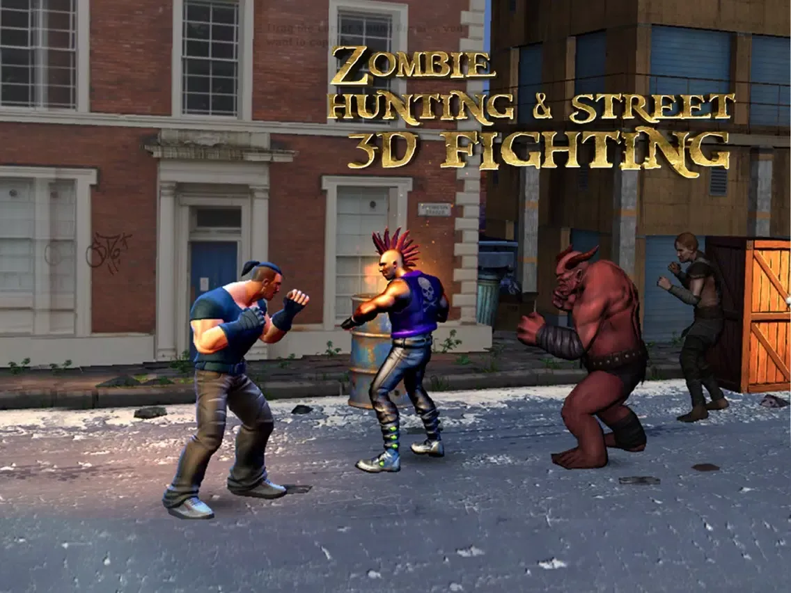 Zombie Hunting 3D Fighting iPad 應用截圖