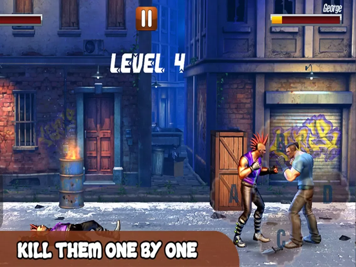 Zombie Road Street 3D Fighting iPad  Screenshots