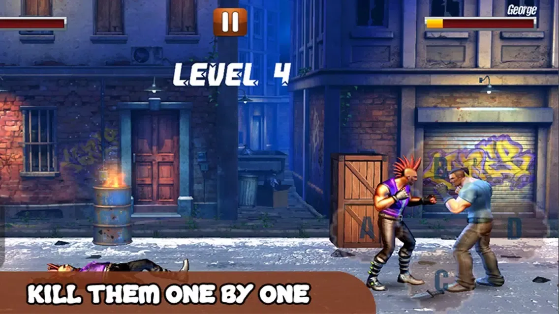 Zombie Road Street 3D Fighting Screenshots