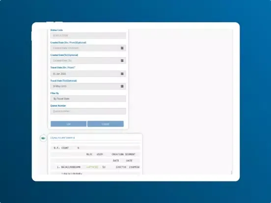 Ảnh chụp màn hình của ISA (ITQ Smart Assistant) iPad 
