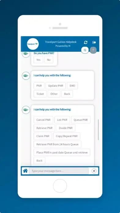Ảnh chụp màn hình của ISA (ITQ Smart Assistant)