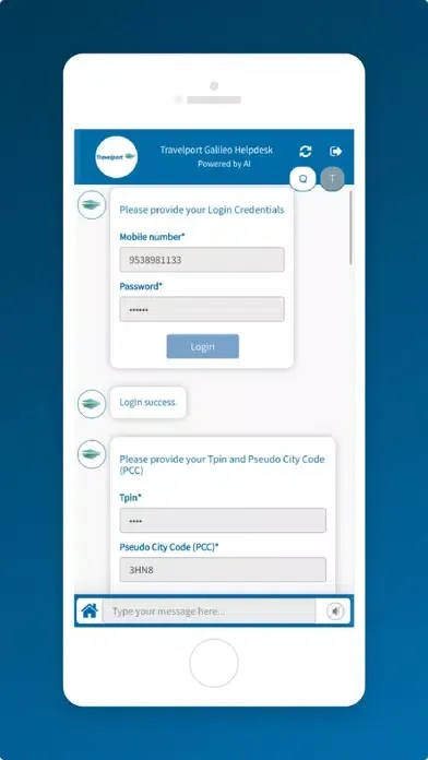 Ảnh chụp màn hình của ISA (ITQ Smart Assistant)