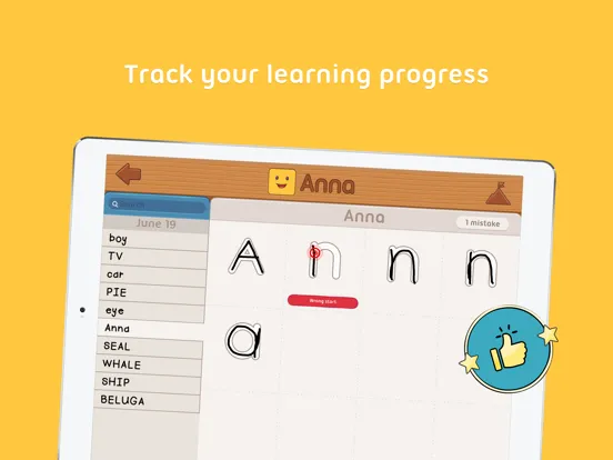Capturas de tela do iTrace — handwriting for kids iPad 