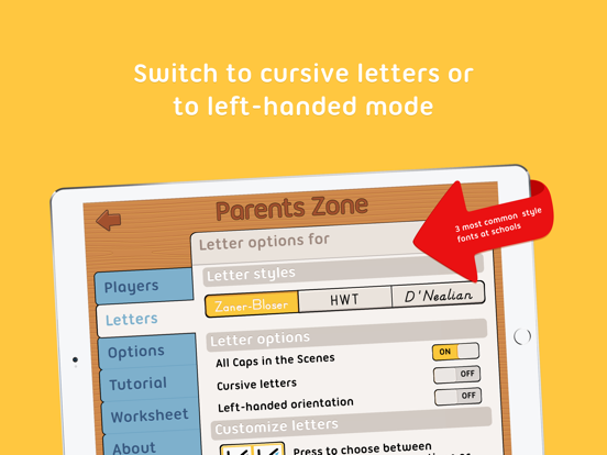 iTrace — handwriting for kids iPad 应用截图