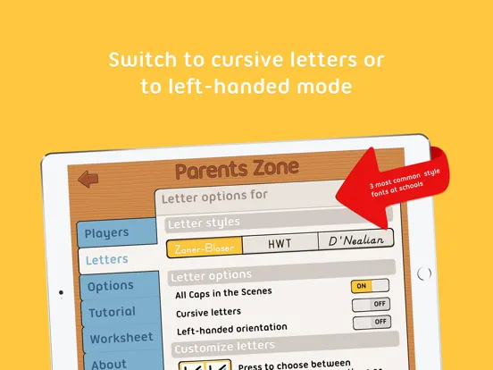 Capturas de tela do iTrace — handwriting for kids iPad 