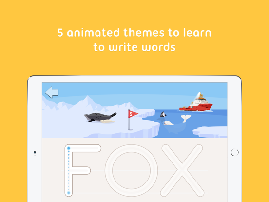 iTrace — handwriting for kids iPad 应用截图