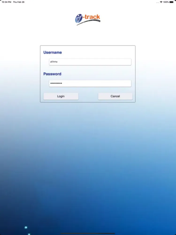 iTrack-Calendar iPad  スクリーンショット