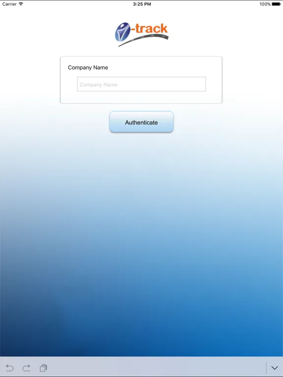 iTrack - Sales iPad  Screenshots