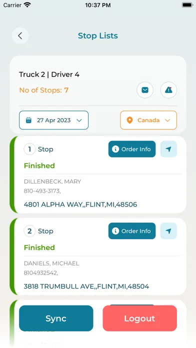 iVantage360 - iTrack سکرین شاٹس