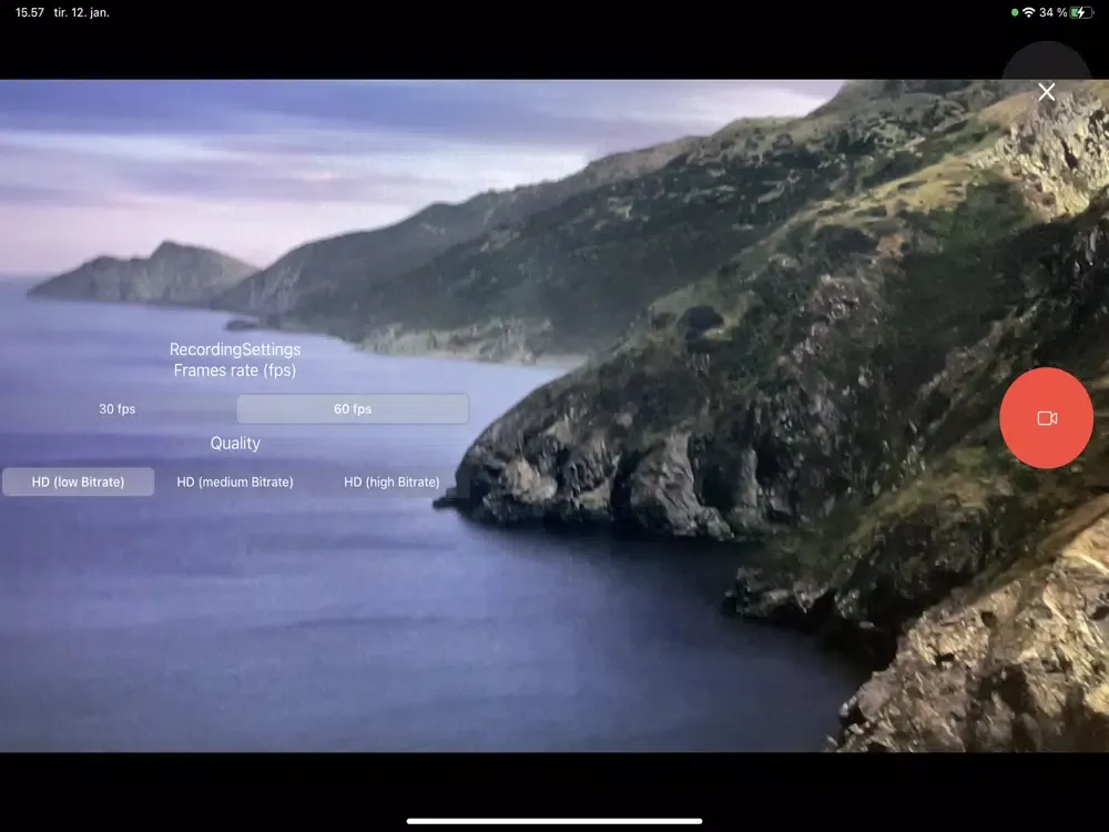 Zrzuty ekranu I Tracket iPad 