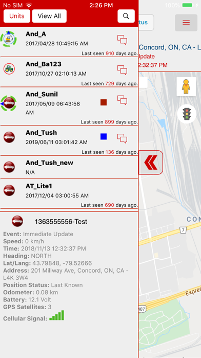 GPS Tracker應用截圖
