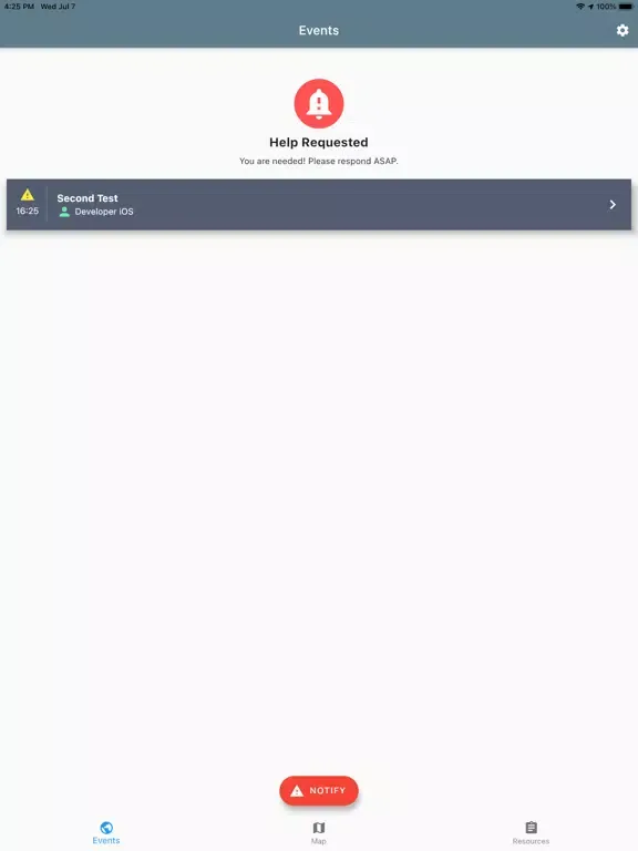 Pembina ERL iPad  Screenshots